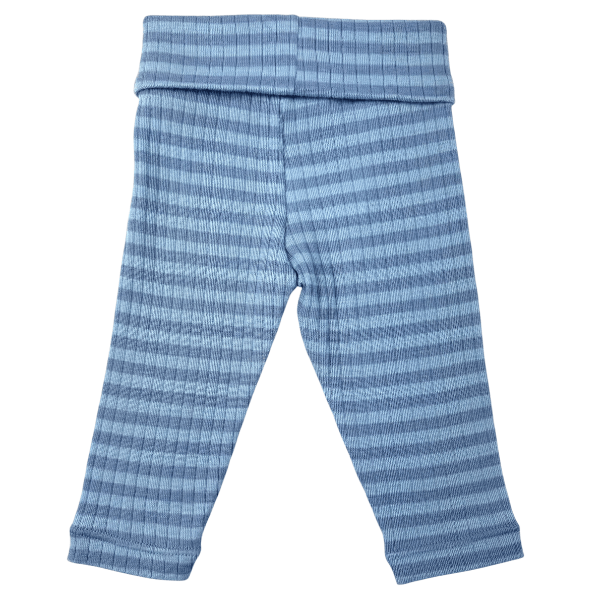 Ribb babybukse | Aqua stripe