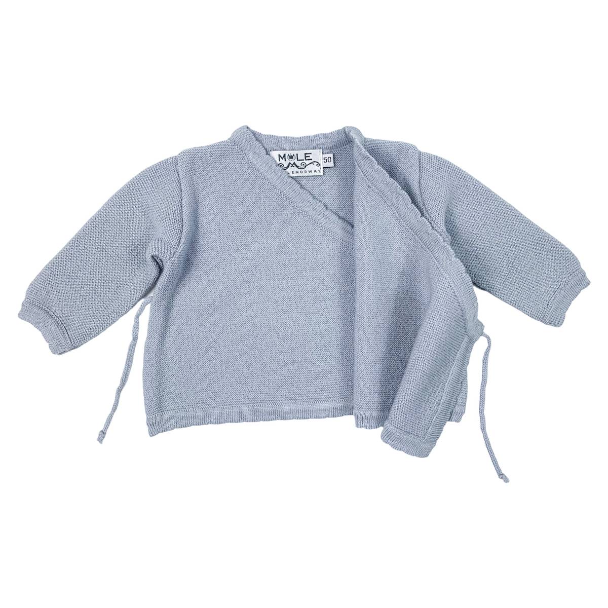 Newborn omslagsjakke | Lyseblå